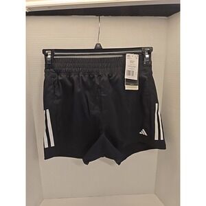 Adidas Own The Run Shorts Carrera Womens Size‎ XS Black 3 Inch